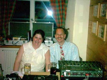 Harald und Andrea in Brochenzell 2004